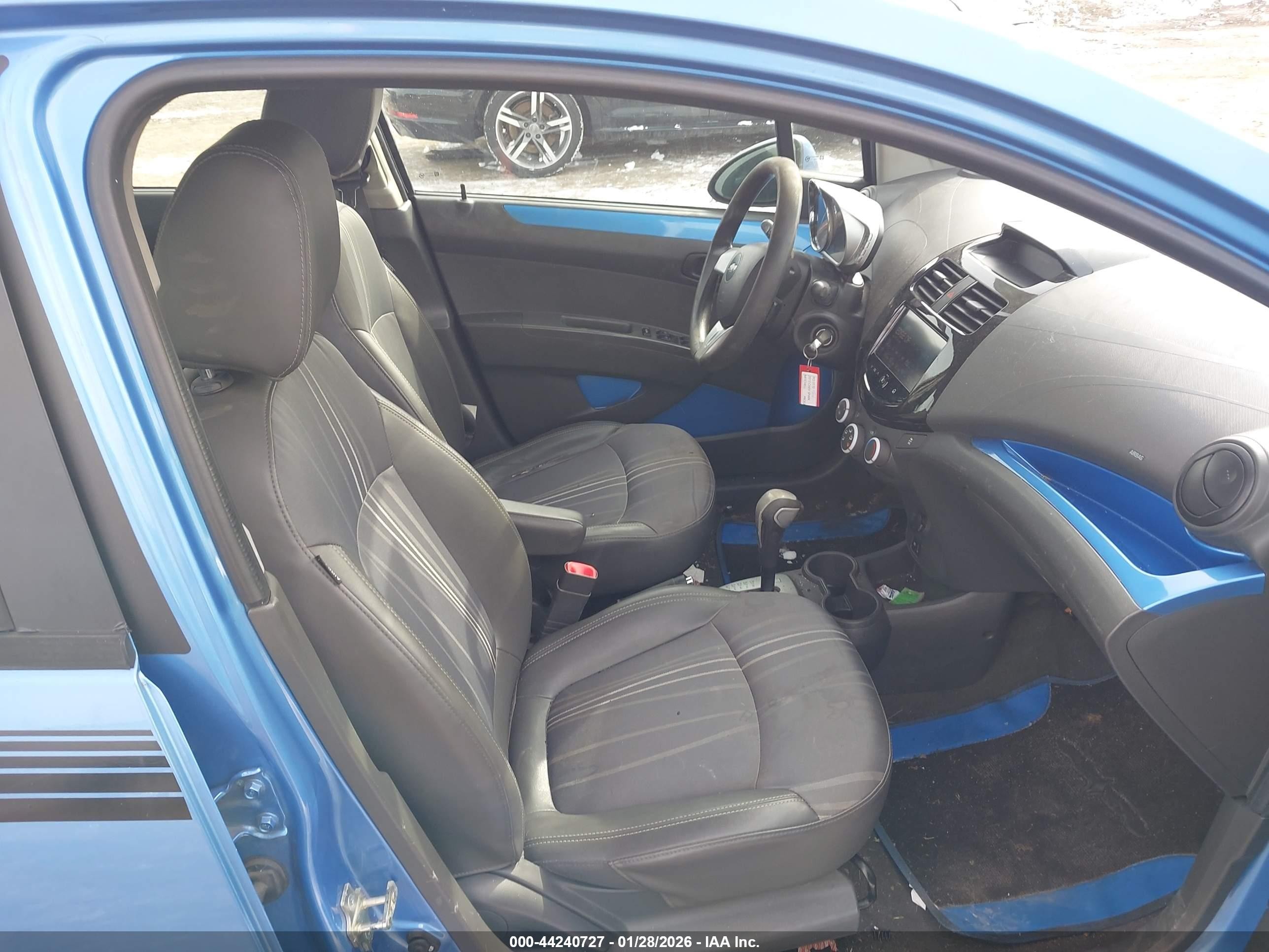2013 Chevrolet Spark 1lt Auto Синий vin: KL8CD6S92DC512341