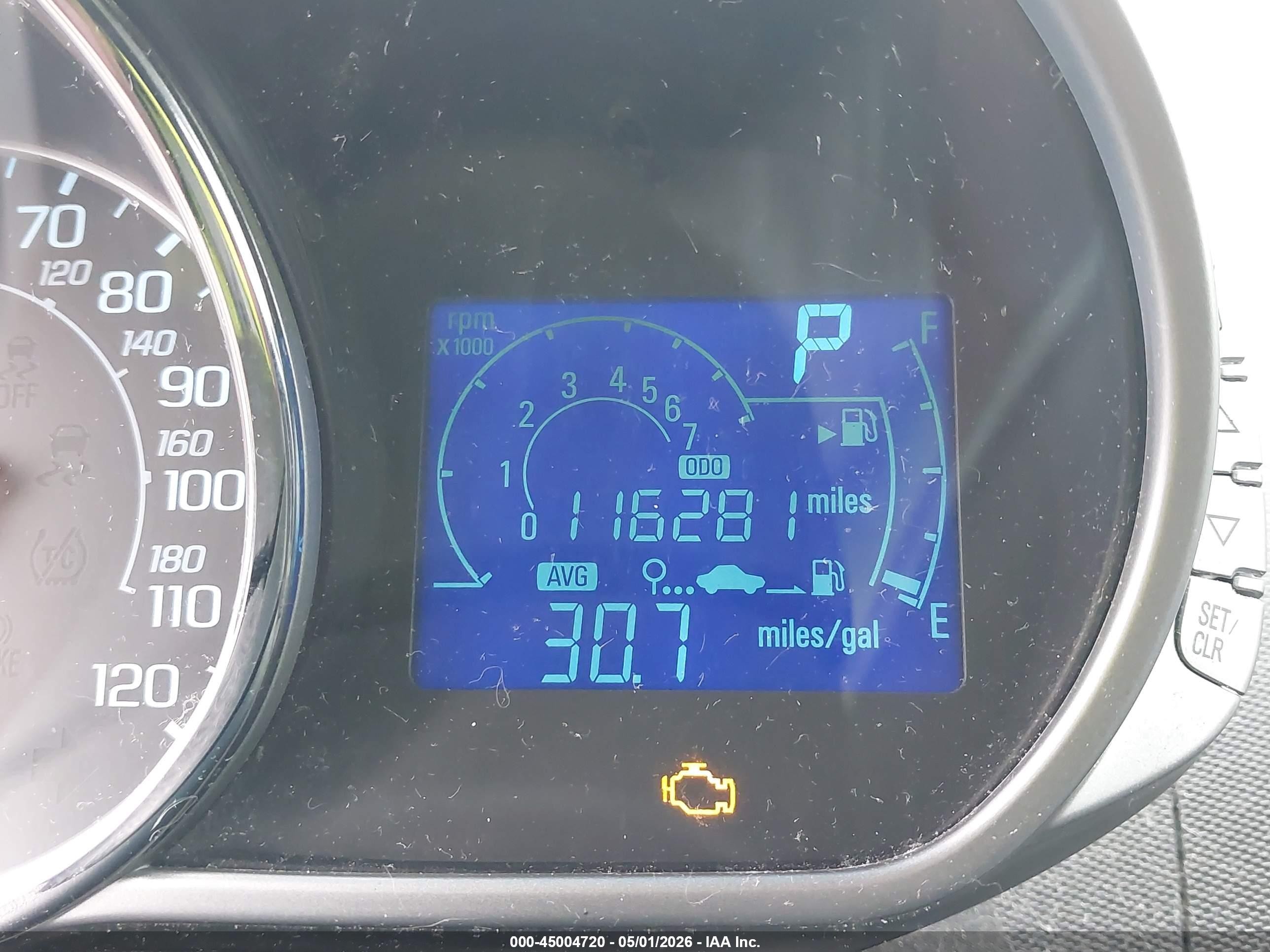 2013 Chevrolet Spark 1lt Auto Silver vin: KL8CD6S92DC553312