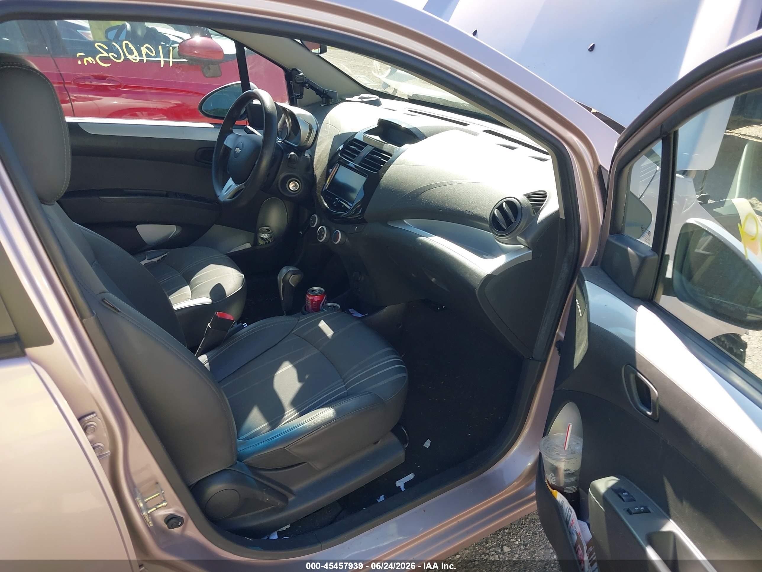 2013 Chevrolet Spark 1lt Auto Pink vin: KL8CD6S92DC578937