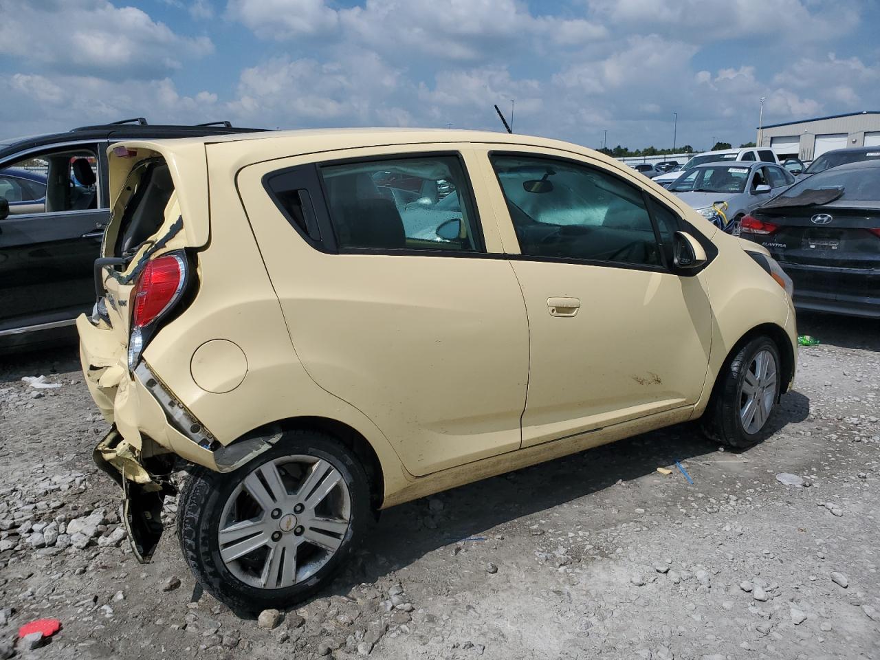 2013 Chevrolet Spark 1lt Gold vin: KL8CD6S92DC614528