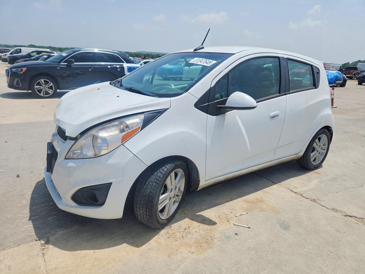 2014 Chevrolet Spark 1lt White vin: KL8CD6S92EC541422