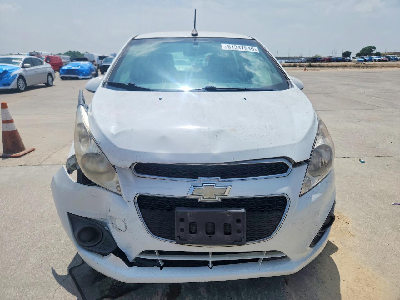 2014 Chevrolet Spark 1lt White vin: KL8CD6S92EC541422
