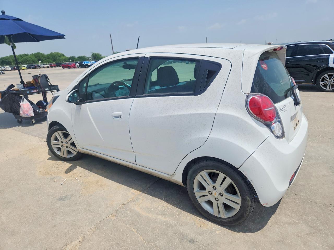 2014 Chevrolet Spark 1lt White vin: KL8CD6S92EC541422