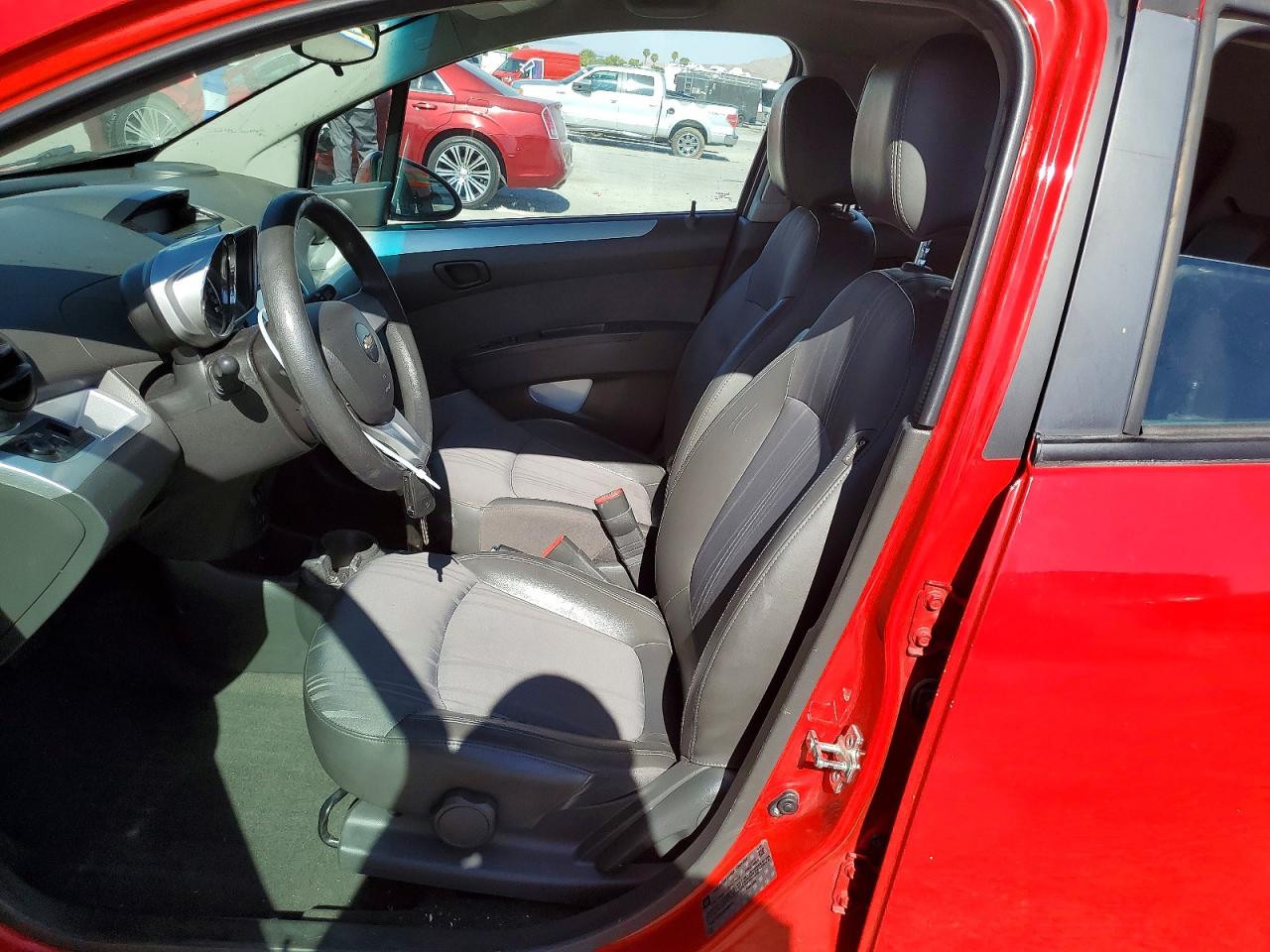 2014 Chevrolet Spark 1lt Red vin: KL8CD6S92EC546474