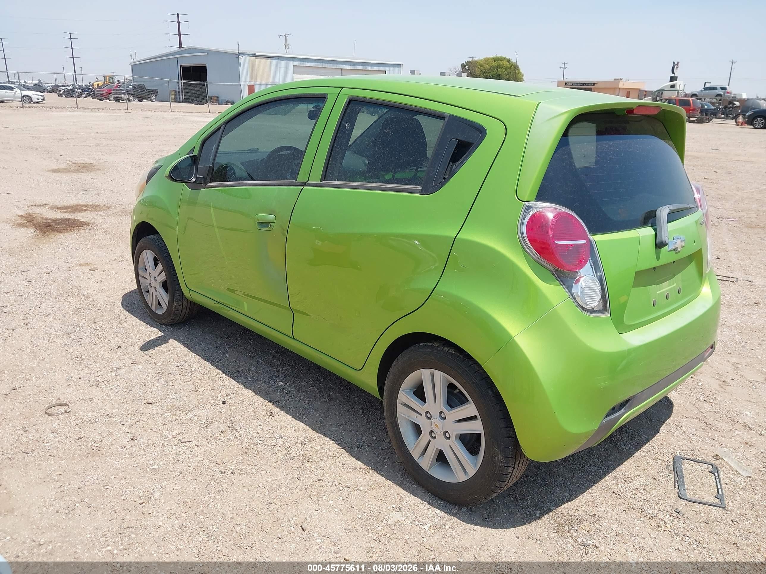 2014 Chevrolet Spark 1lt Auto Green vin: KL8CD6S92EC551688