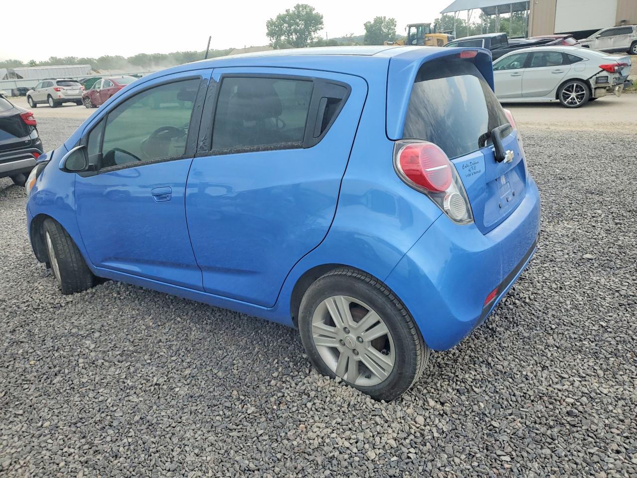 2014 Chevrolet Spark 1lt Blue vin: KL8CD6S92EC584108