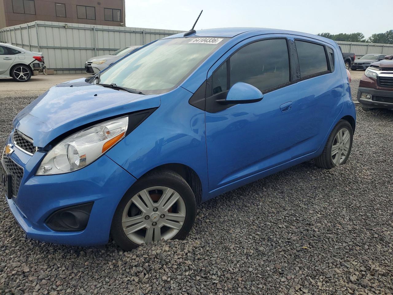 2014 Chevrolet Spark 1lt Синий vin: KL8CD6S92EC584108