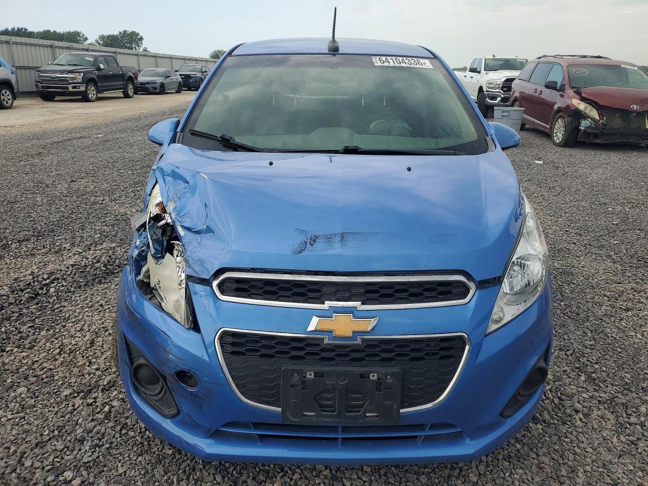 2014 Chevrolet Spark 1lt Blue vin: KL8CD6S92EC584108