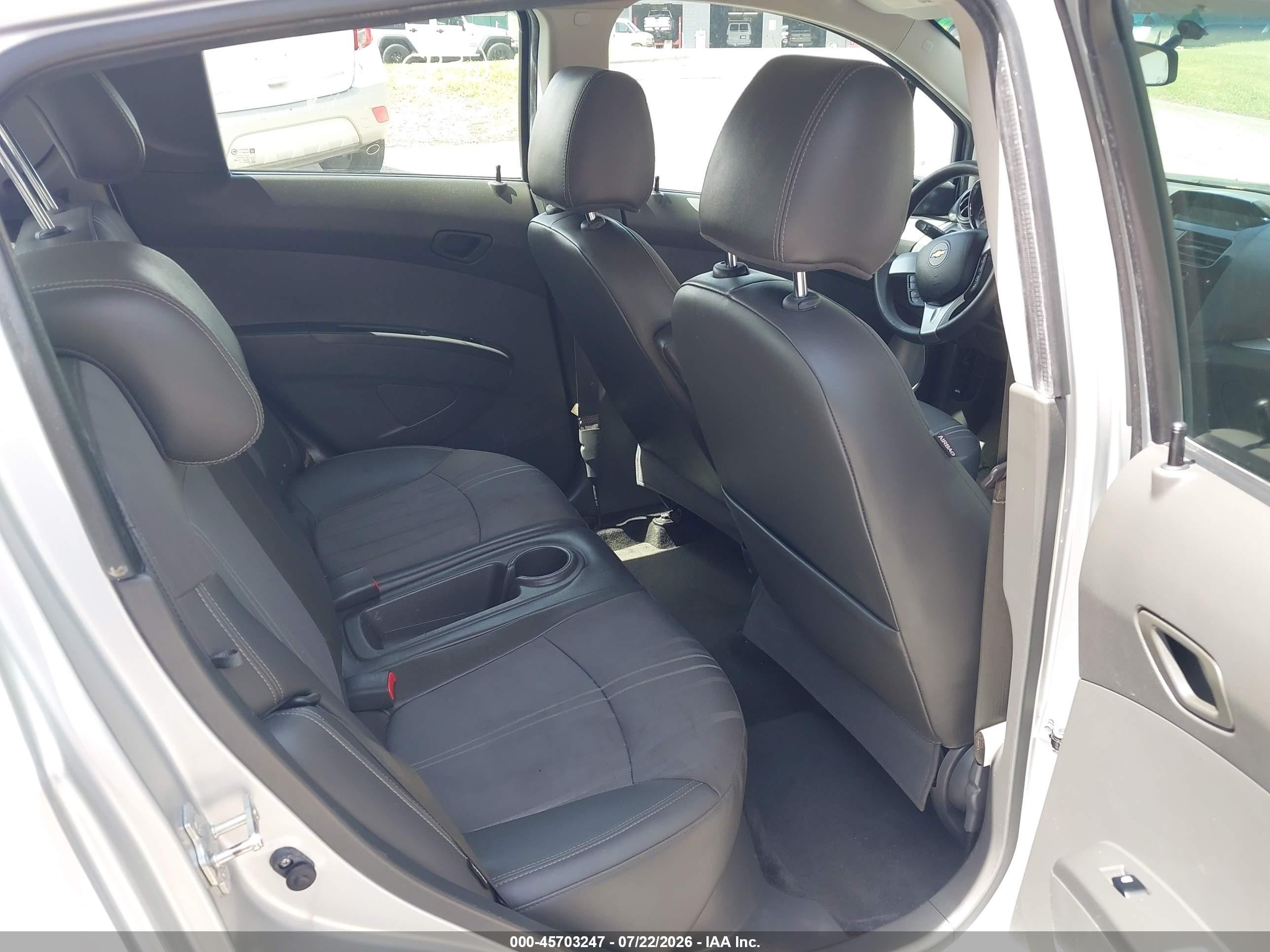 2015 Chevrolet Spark 1lt Cvt Silver vin: KL8CD6S92FC727074