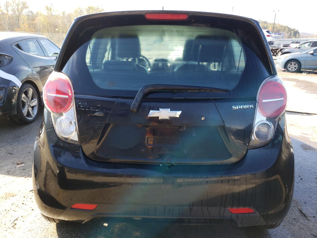 2013 Chevrolet Spark 1lt Black vin: KL8CD6S93DC512896