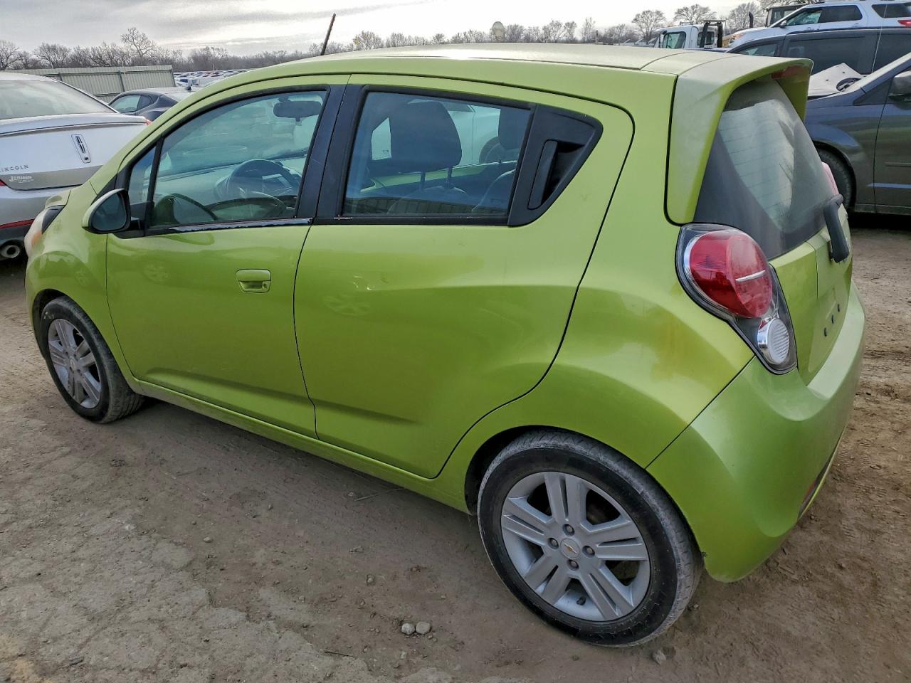 2013 Chevrolet Spark 1lt Green vin: KL8CD6S93DC524594