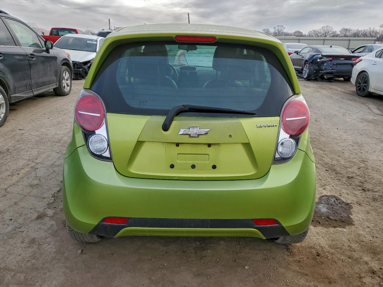 2013 Chevrolet Spark 1lt Green vin: KL8CD6S93DC524594