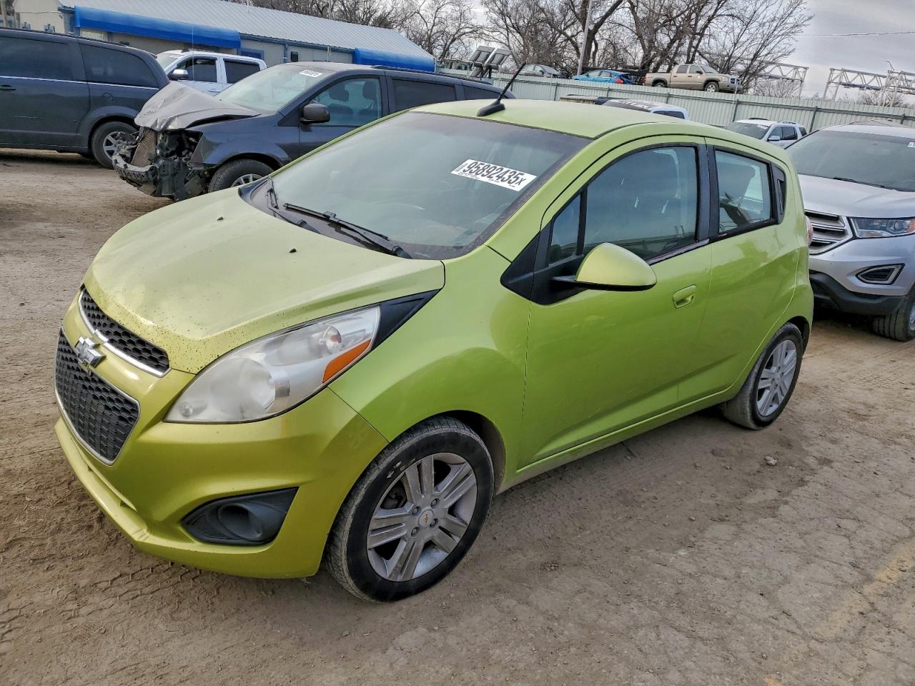2013 Chevrolet Spark 1lt Green vin: KL8CD6S93DC524594