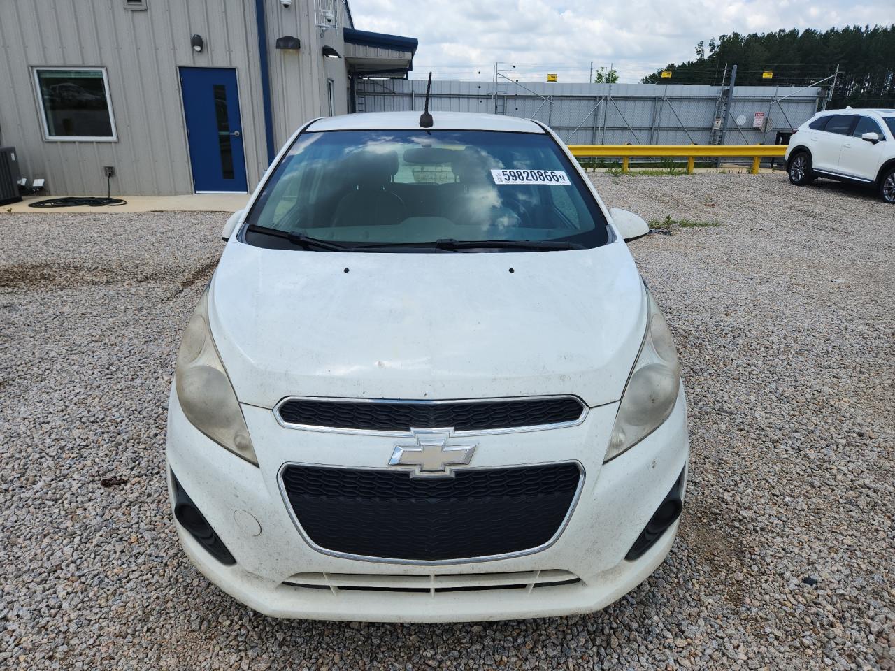 2013 Chevrolet Spark 1lt White vin: KL8CD6S93DC543372
