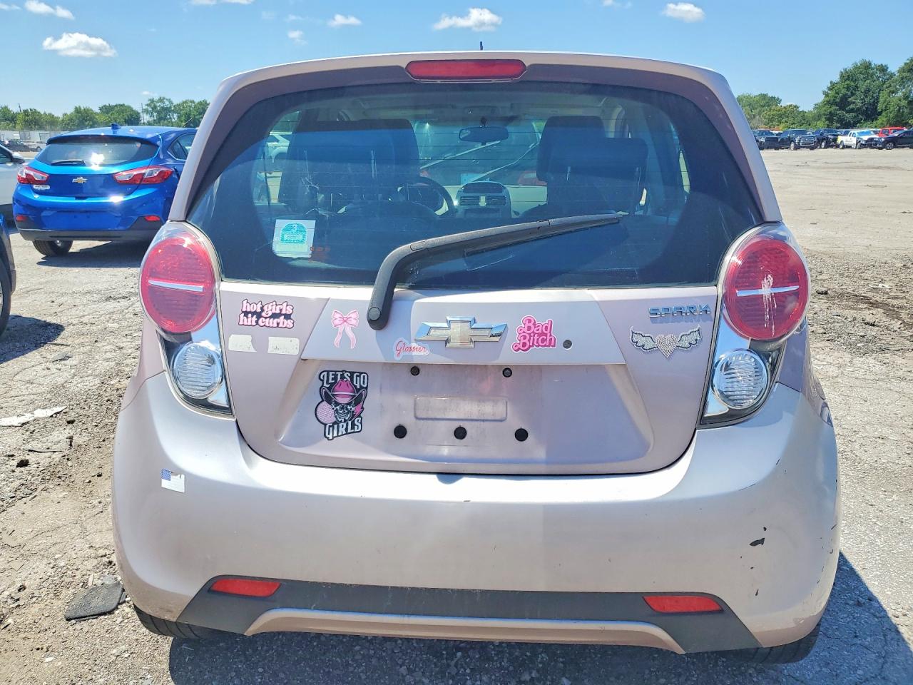 2013 Chevrolet Spark 1lt Розовый vin: KL8CD6S93DC580969