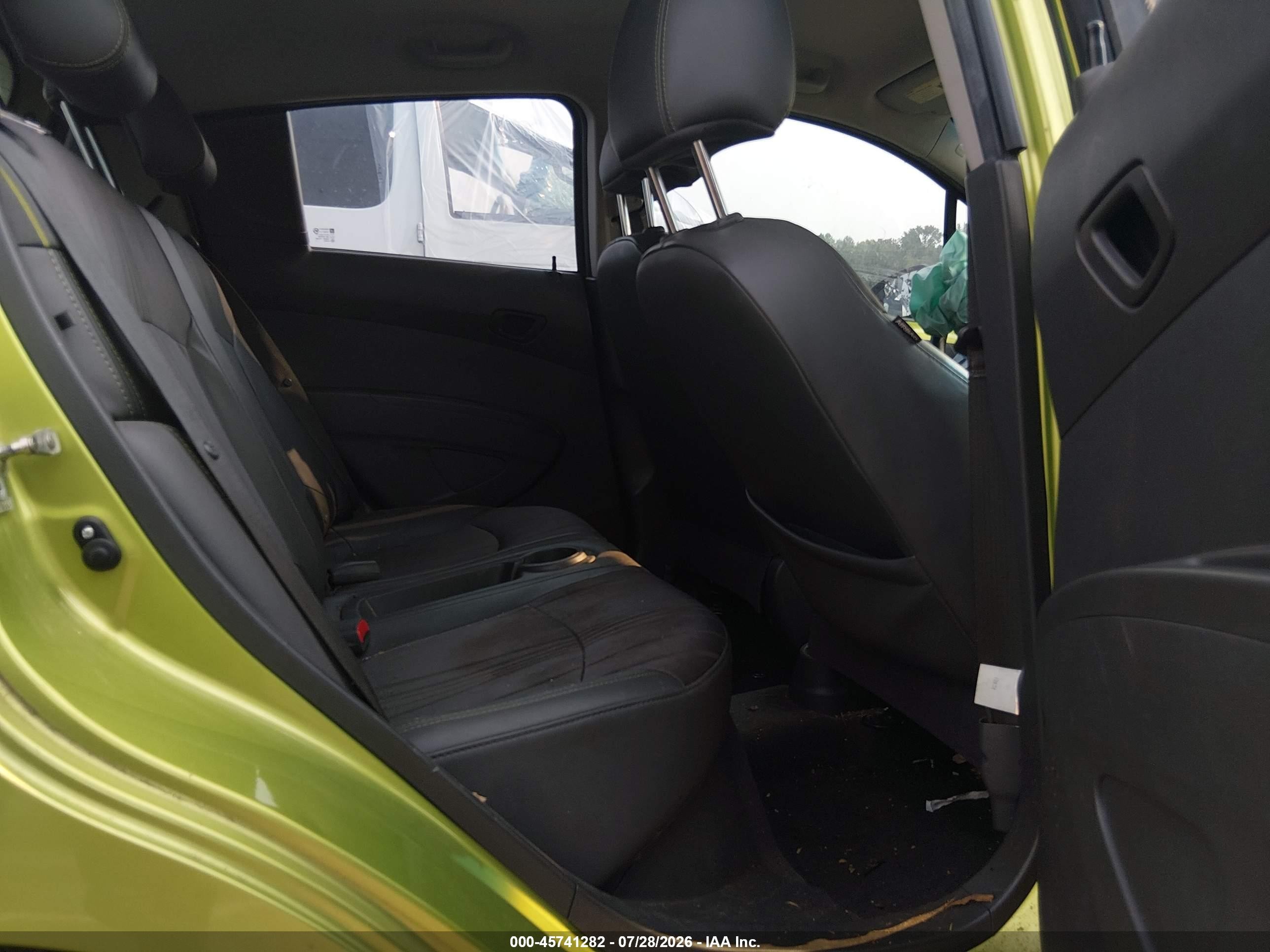2013 Chevrolet Spark 1lt Auto Green vin: KL8CD6S93DC627823