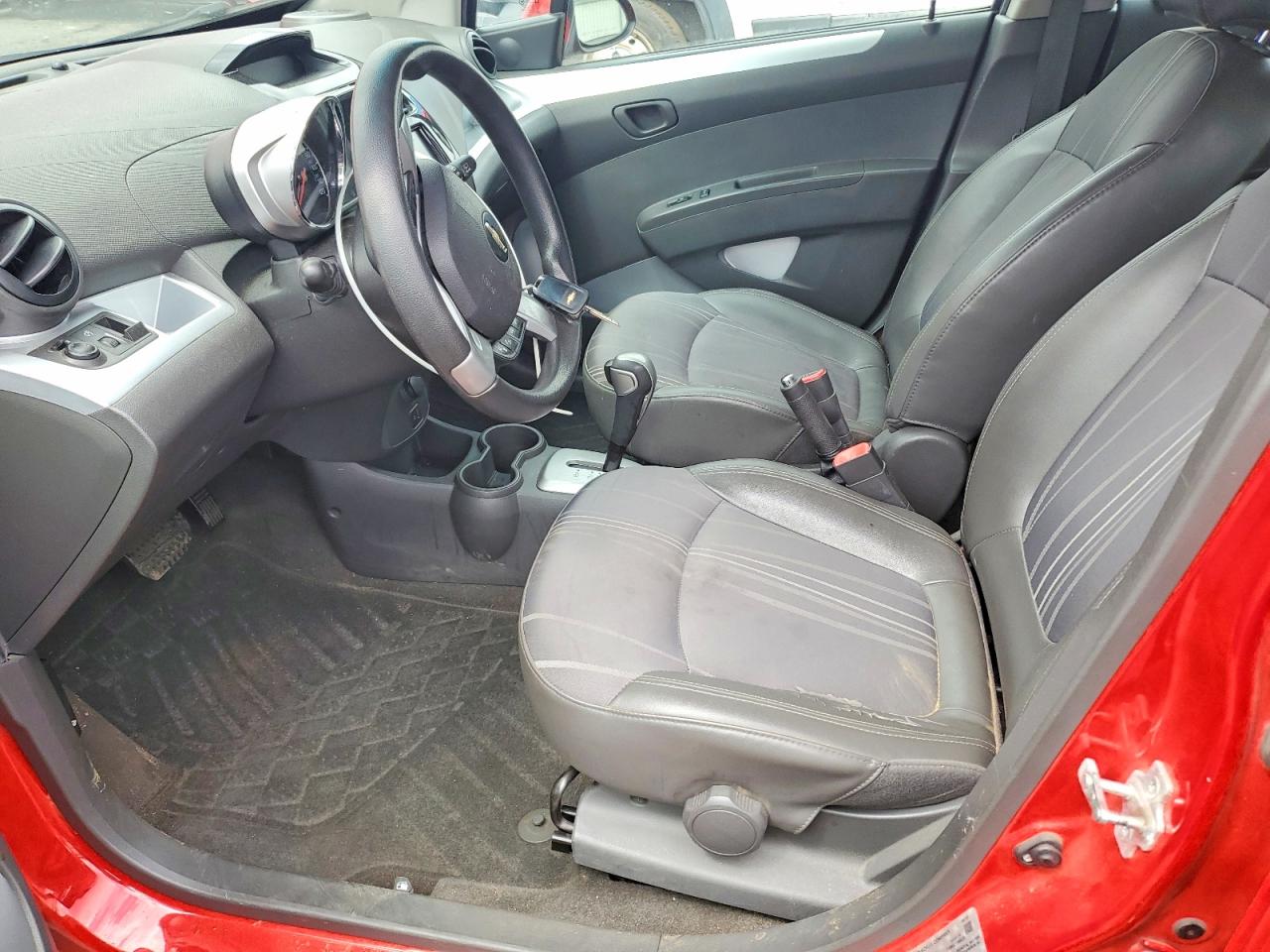 2014 Chevrolet Spark 1lt Red vin: KL8CD6S93EC439188
