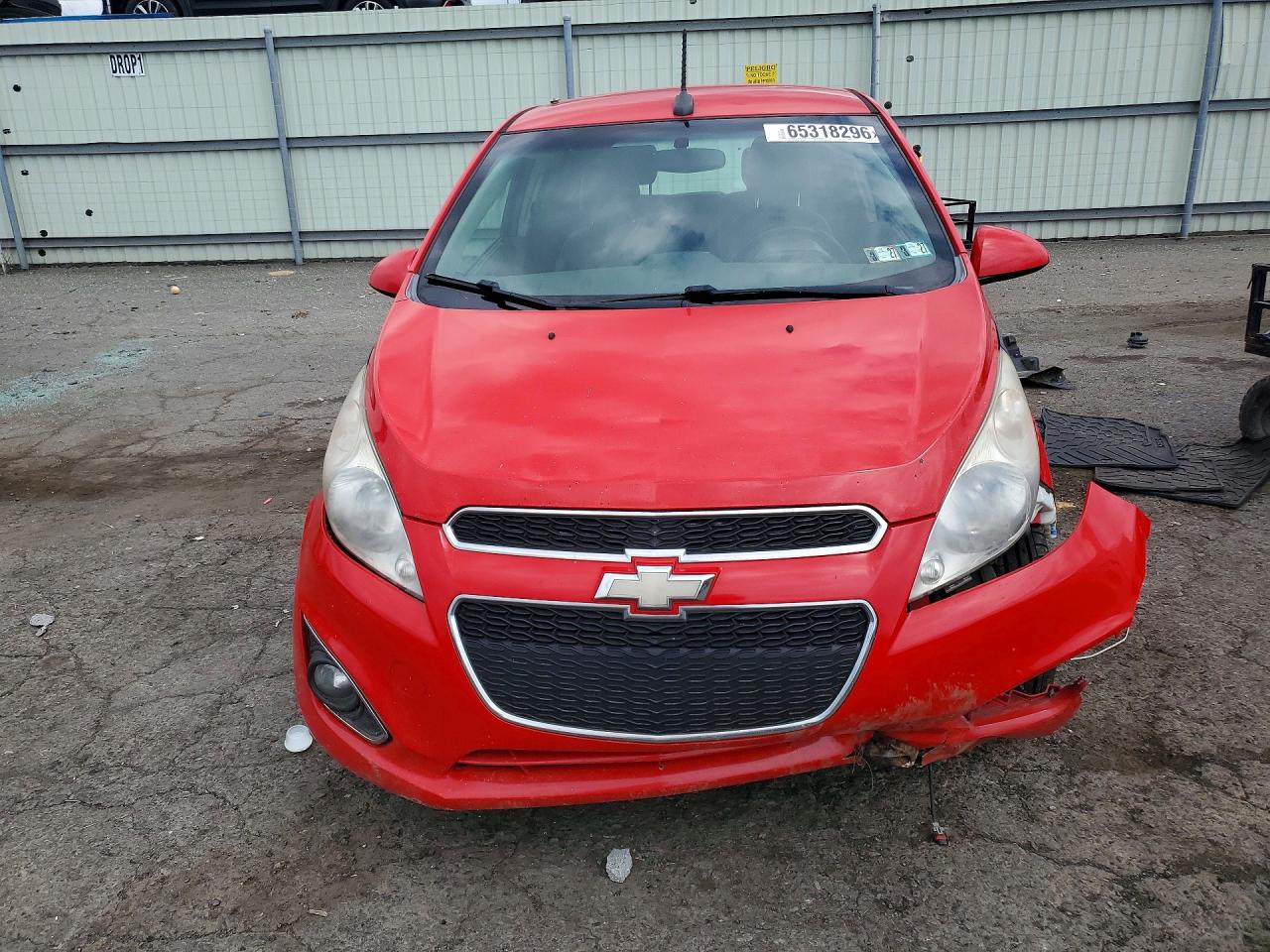 2014 Chevrolet Spark 1lt Red vin: KL8CD6S93EC439188