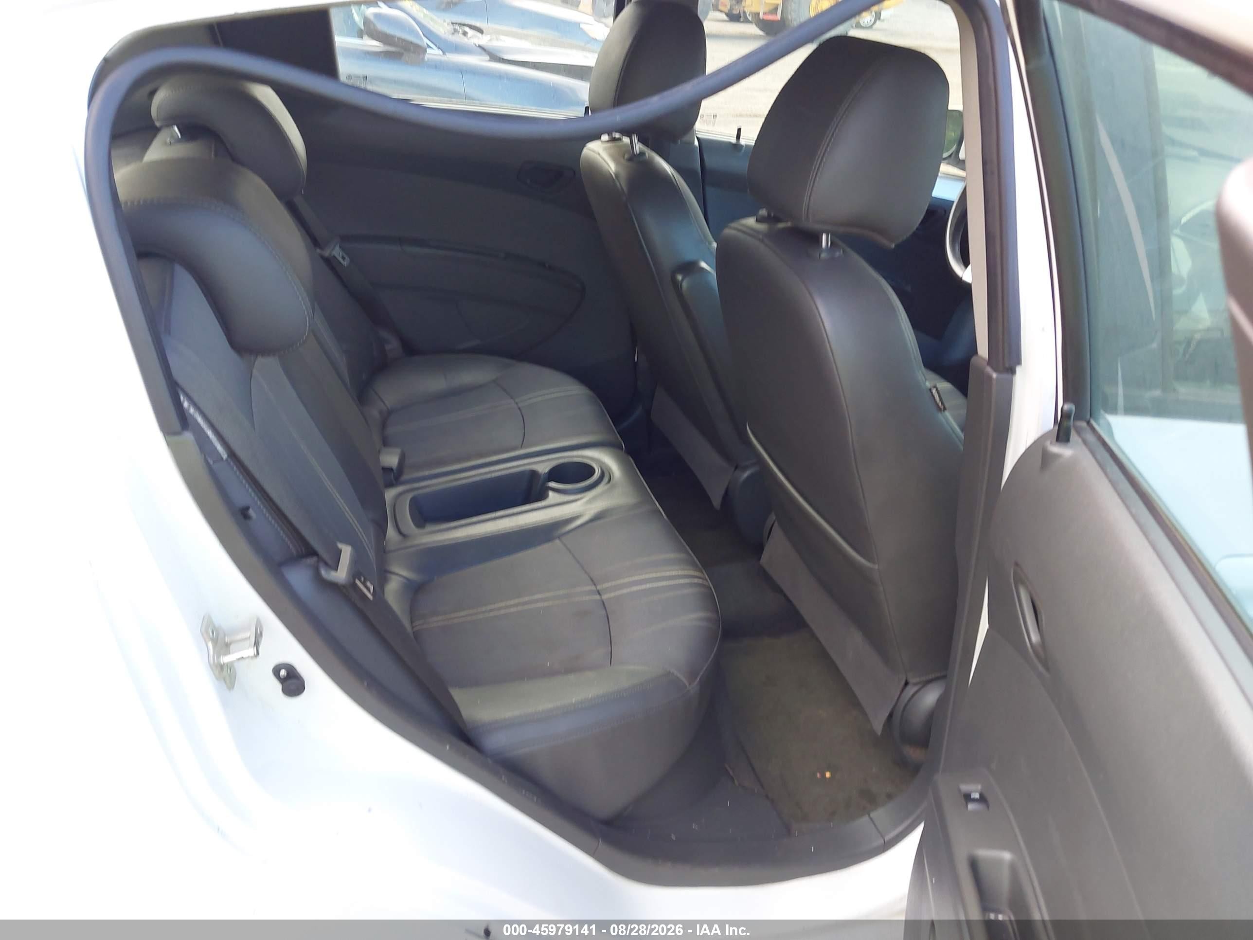 2014 Chevrolet Spark 1lt Auto White vin: KL8CD6S93EC483188
