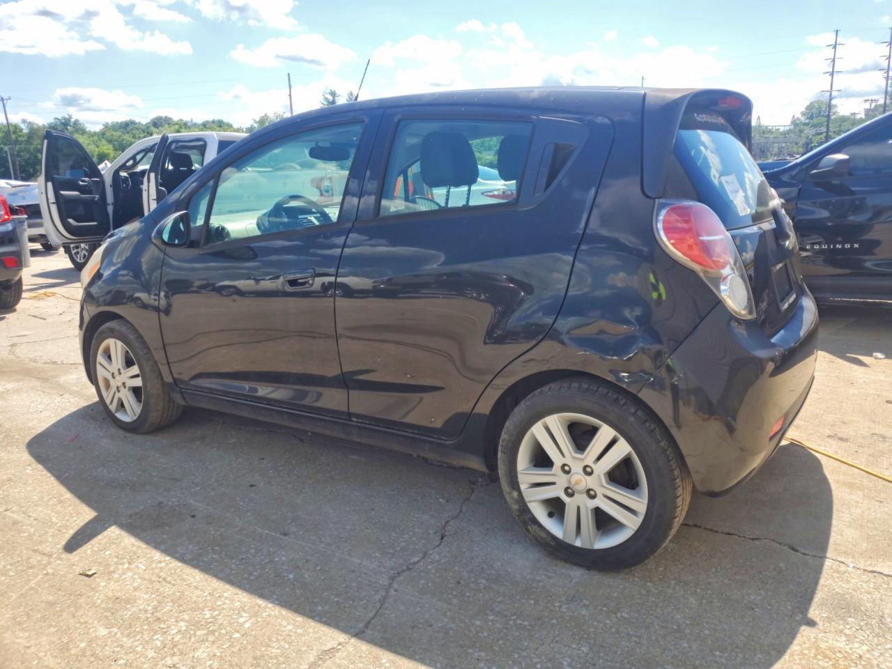 2014 Chevrolet Spark 1lt Black vin: KL8CD6S93EC522085