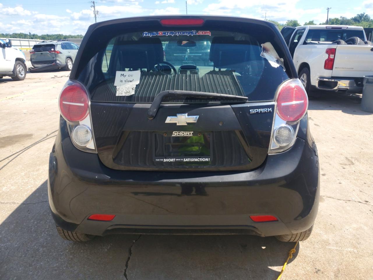 2014 Chevrolet Spark 1lt Black vin: KL8CD6S93EC522085