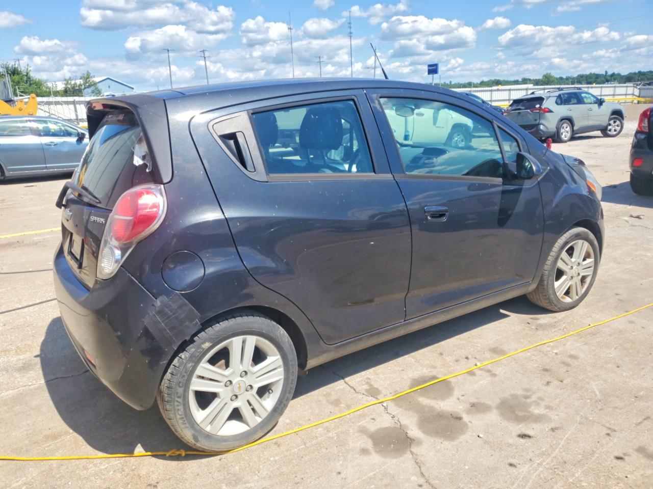 2014 Chevrolet Spark 1lt Black vin: KL8CD6S93EC522085