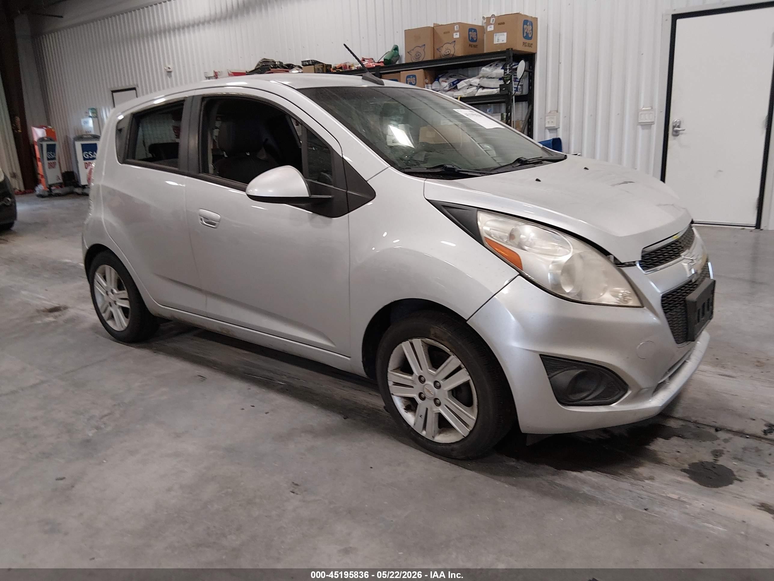 2014 Chevrolet Spark 1lt Auto Серебряный vin: KL8CD6S93EC553059