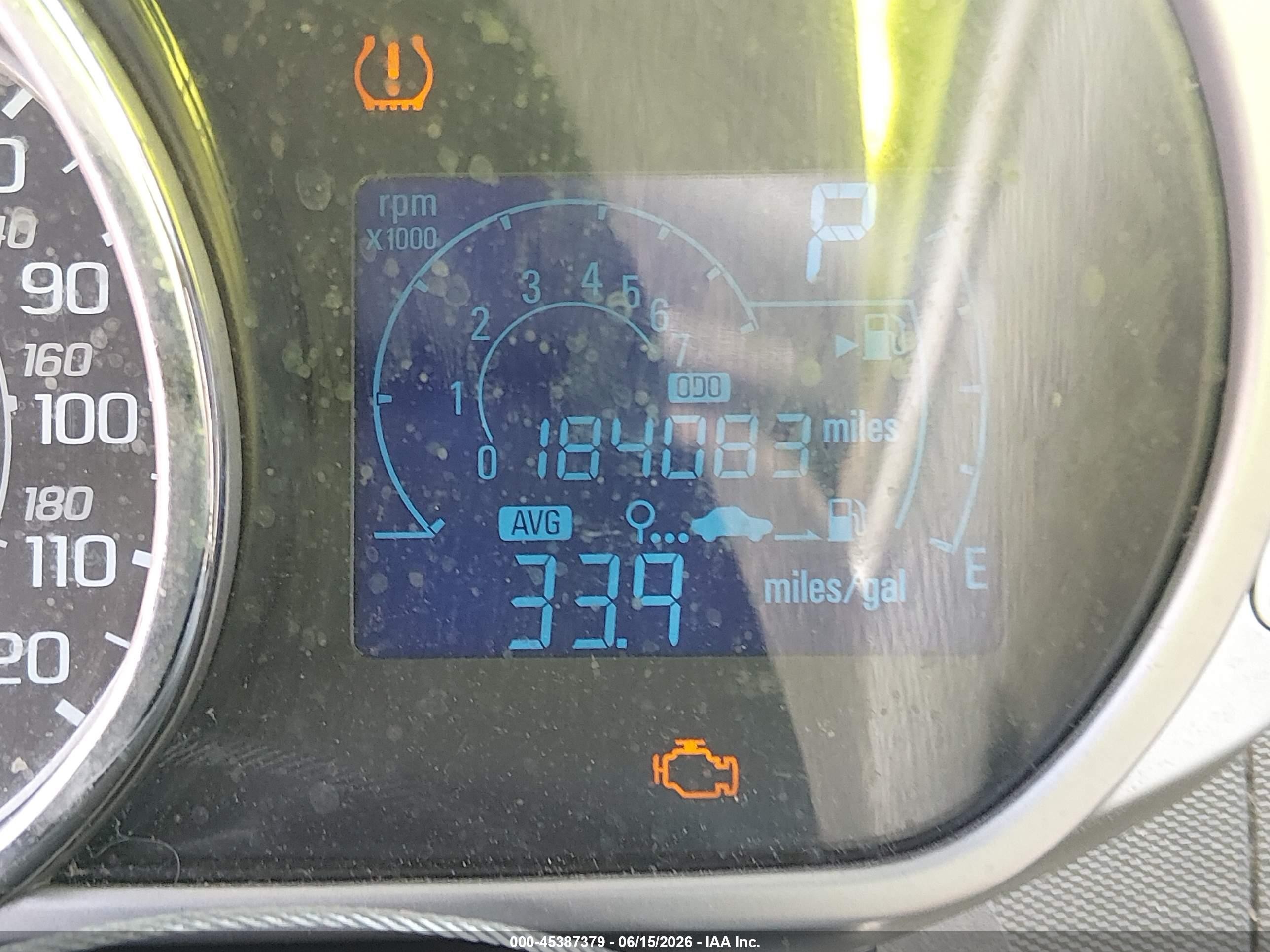 2015 Chevrolet Spark 1lt Cvt Silver vin: KL8CD6S93FC732011