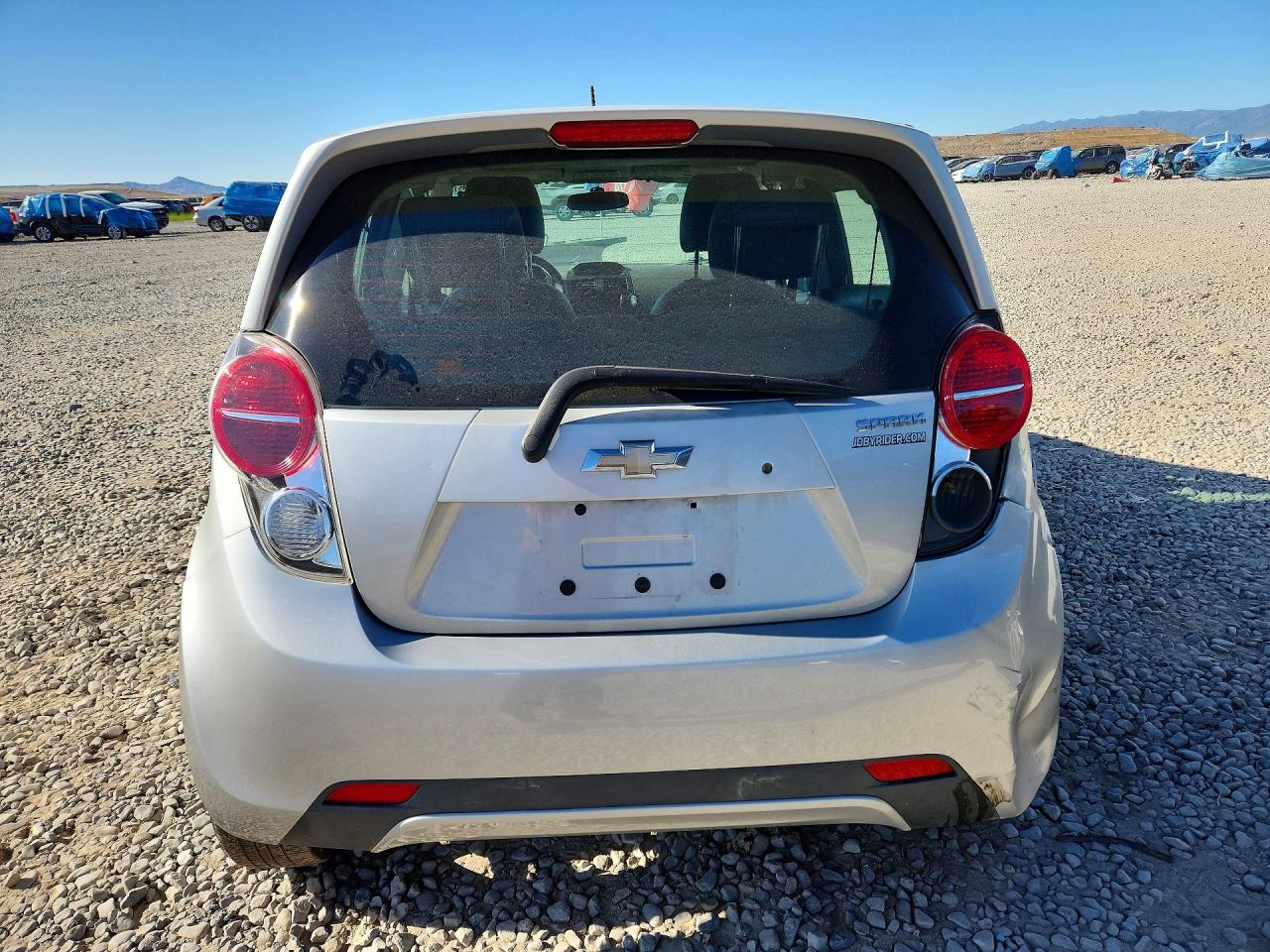 2015 Chevrolet Spark 1lt Silver vin: KL8CD6S93FC746751