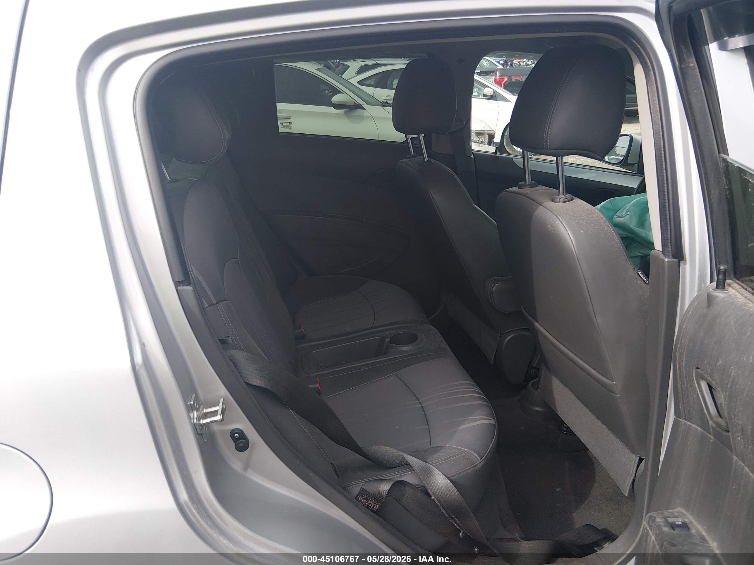 2015 Chevrolet Spark 1lt Cvt Silver vin: KL8CD6S93FC753439
