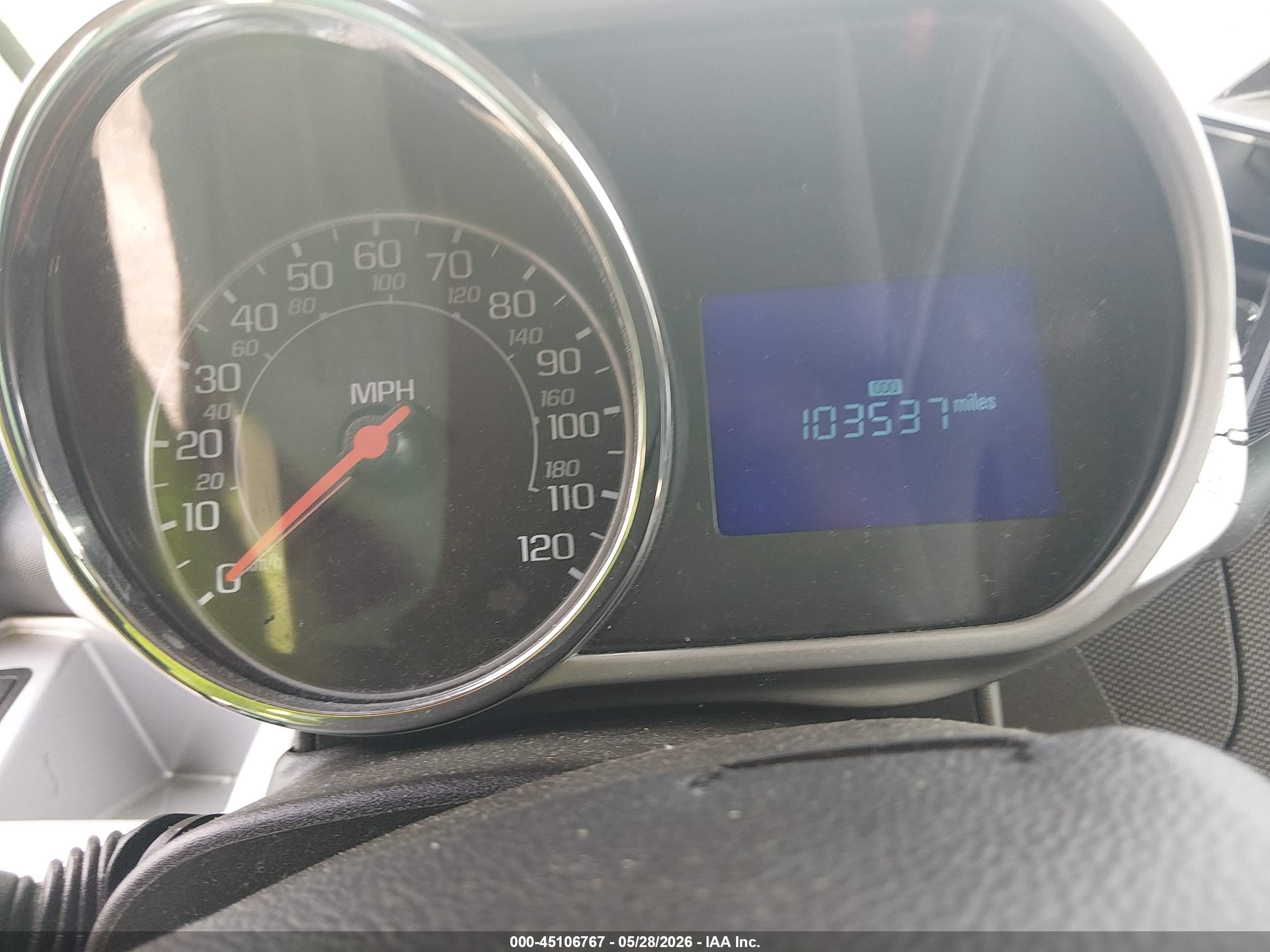 2015 Chevrolet Spark 1lt Cvt Silver vin: KL8CD6S93FC753439
