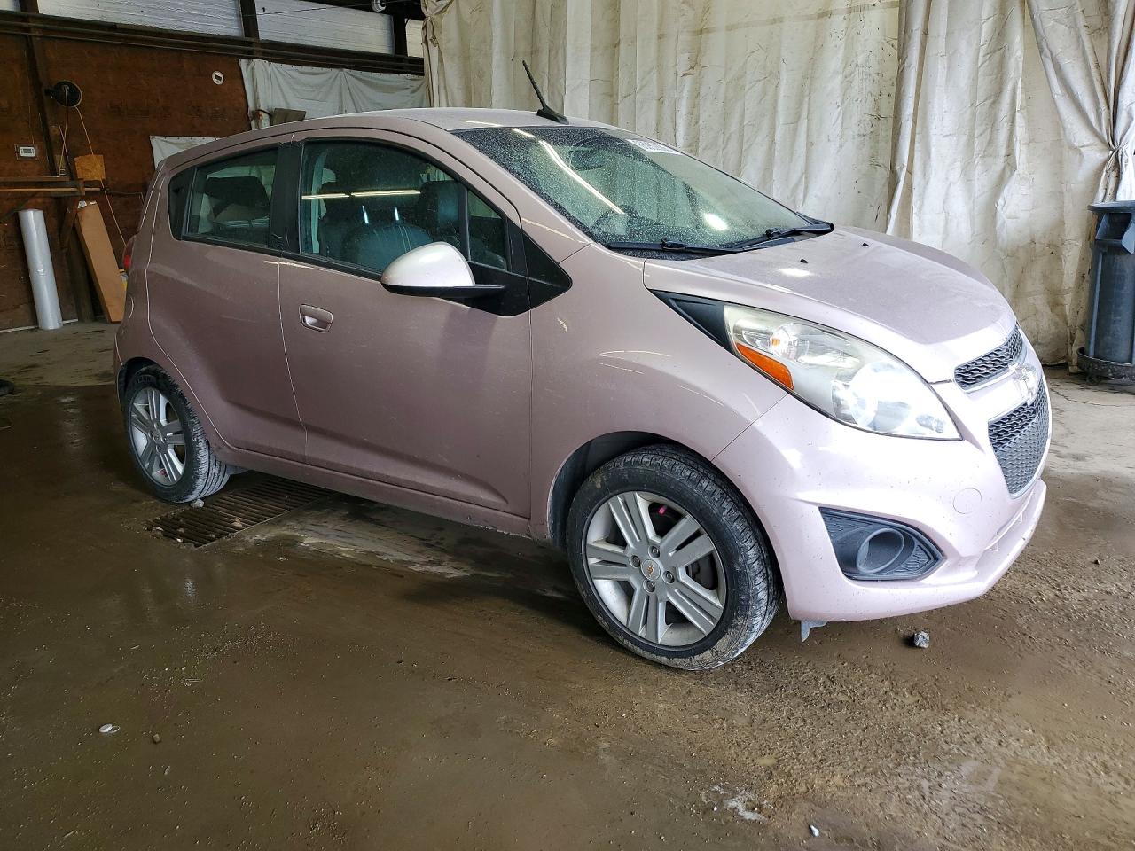 2013 Chevrolet Spark 1lt Pink vin: KL8CD6S94DC565736