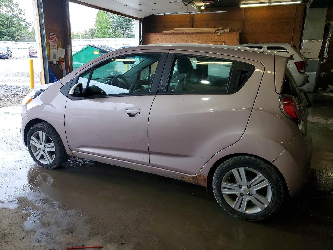 2013 Chevrolet Spark 1lt Pink vin: KL8CD6S94DC565736