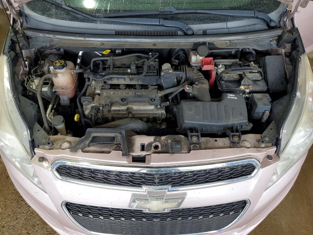 2013 Chevrolet Spark 1lt Pink vin: KL8CD6S94DC565736