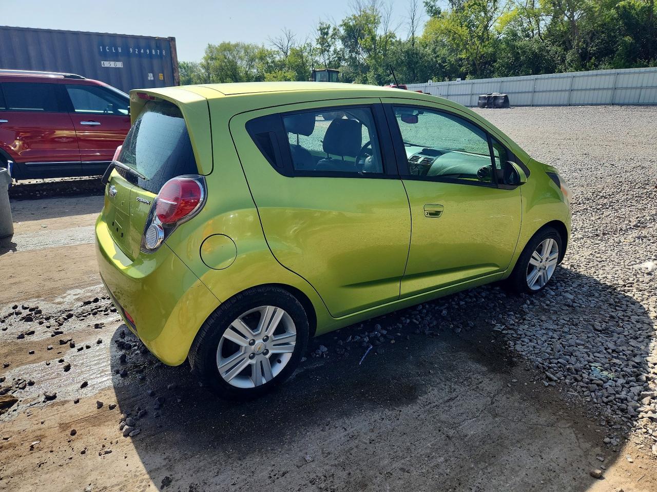 2013 Chevrolet Spark 1lt Green vin: KL8CD6S94DC568247