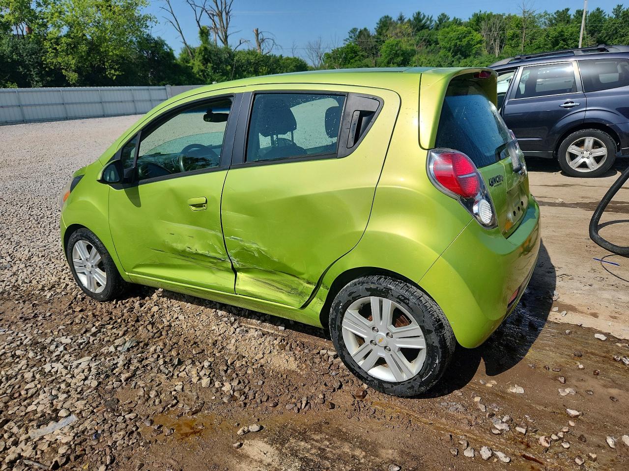 2013 Chevrolet Spark 1lt Green vin: KL8CD6S94DC568247