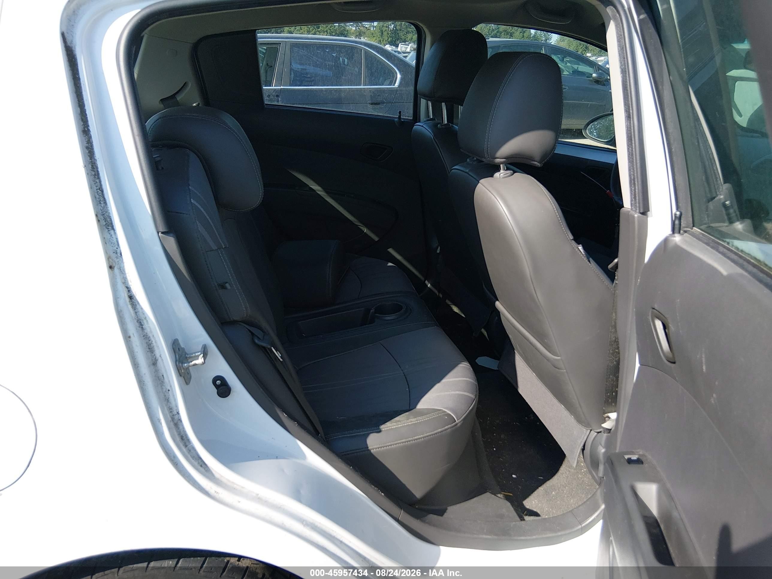 2013 Chevrolet Spark 1lt Auto White vin: KL8CD6S94DC592192