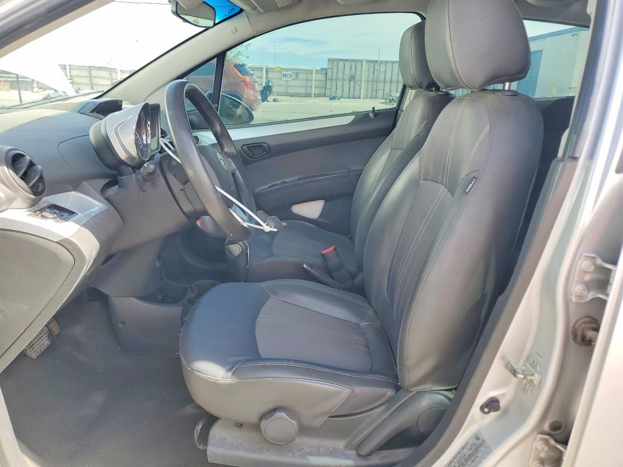 2014 Chevrolet Spark 1lt Silver vin: KL8CD6S94EC514688
