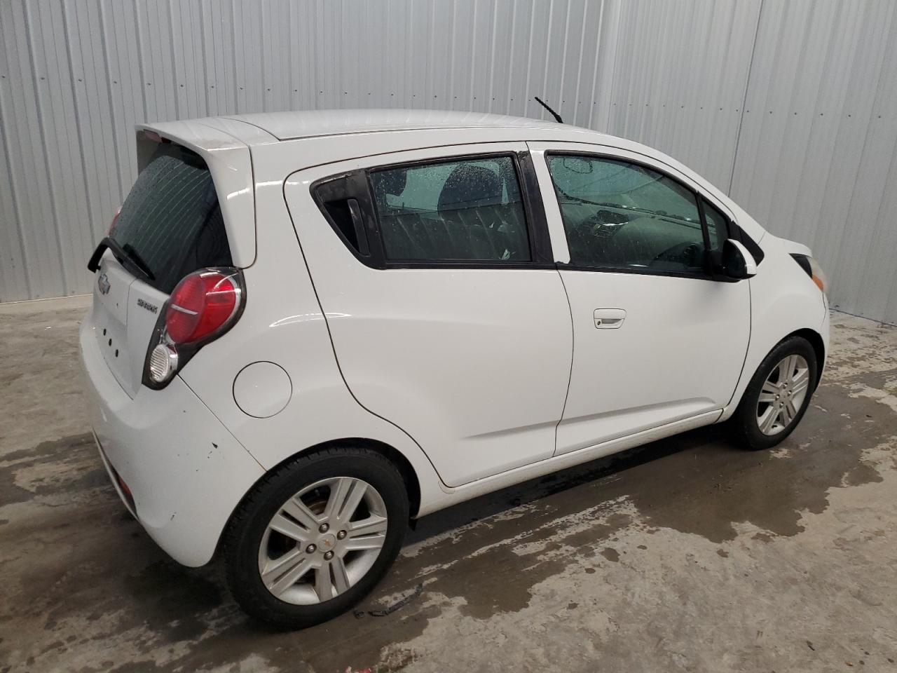 2014 Chevrolet Spark 1lt White vin: KL8CD6S94EC554060