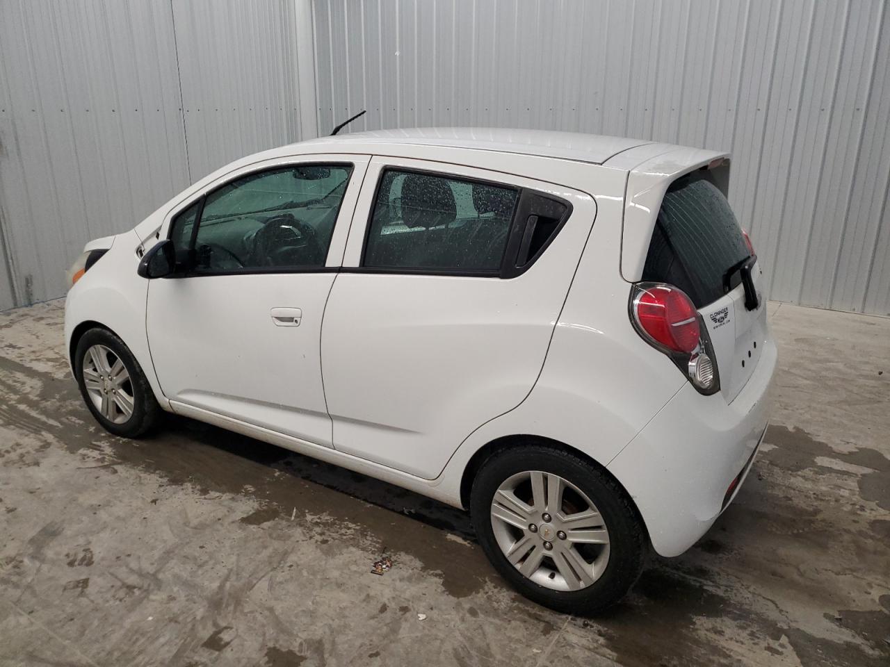 2014 Chevrolet Spark 1lt White vin: KL8CD6S94EC554060