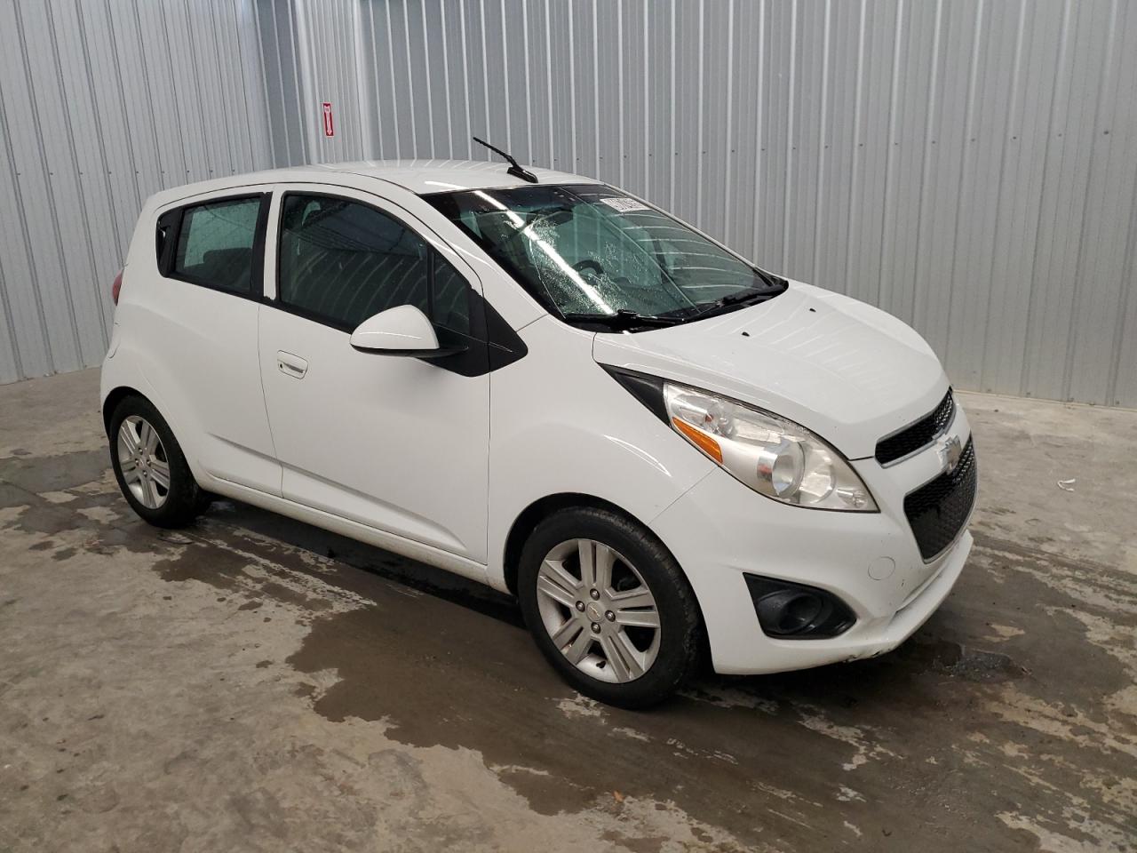 2014 Chevrolet Spark 1lt White vin: KL8CD6S94EC554060
