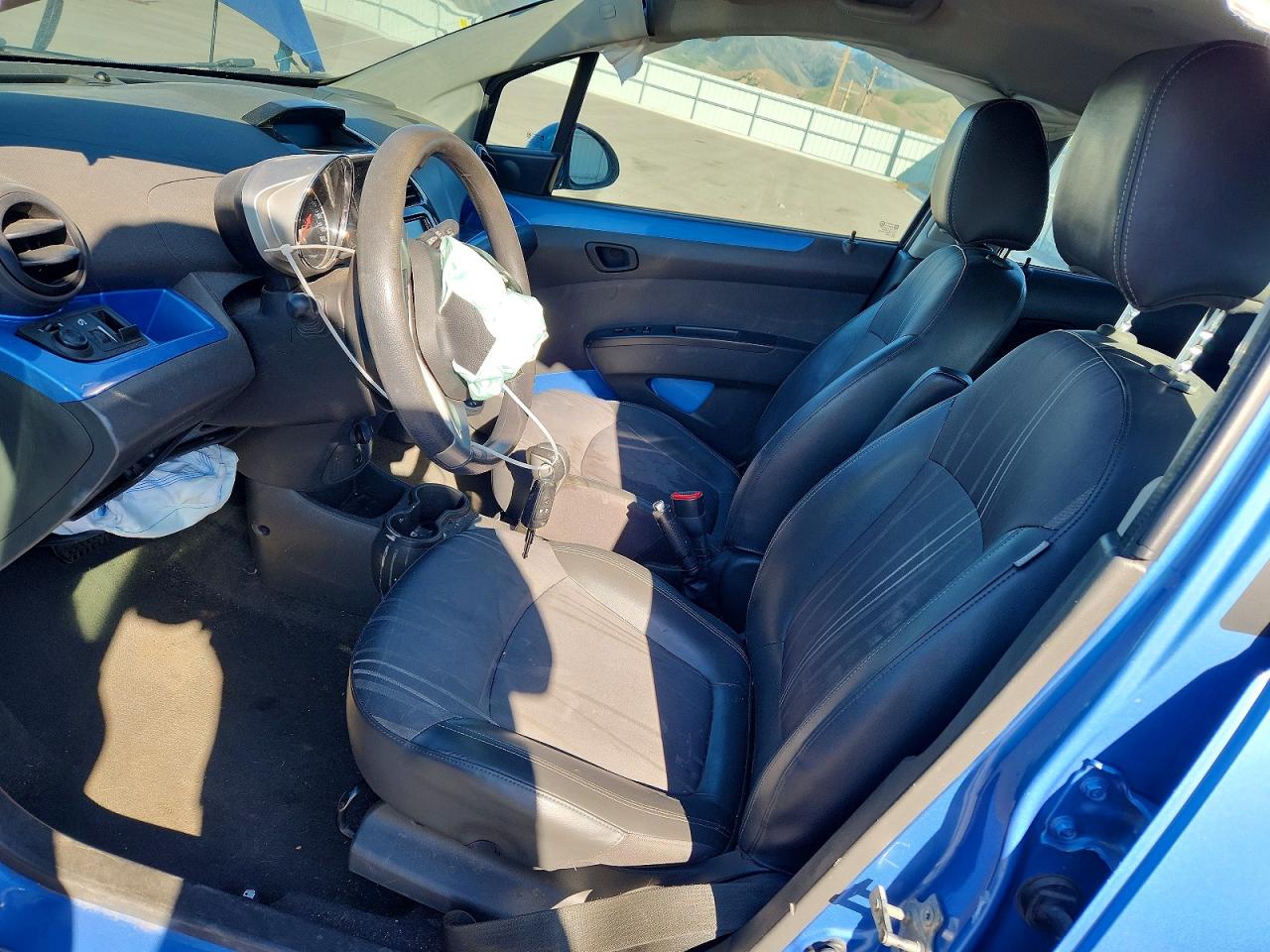 2014 Chevrolet Spark 1lt Blue vin: KL8CD6S94EC560506