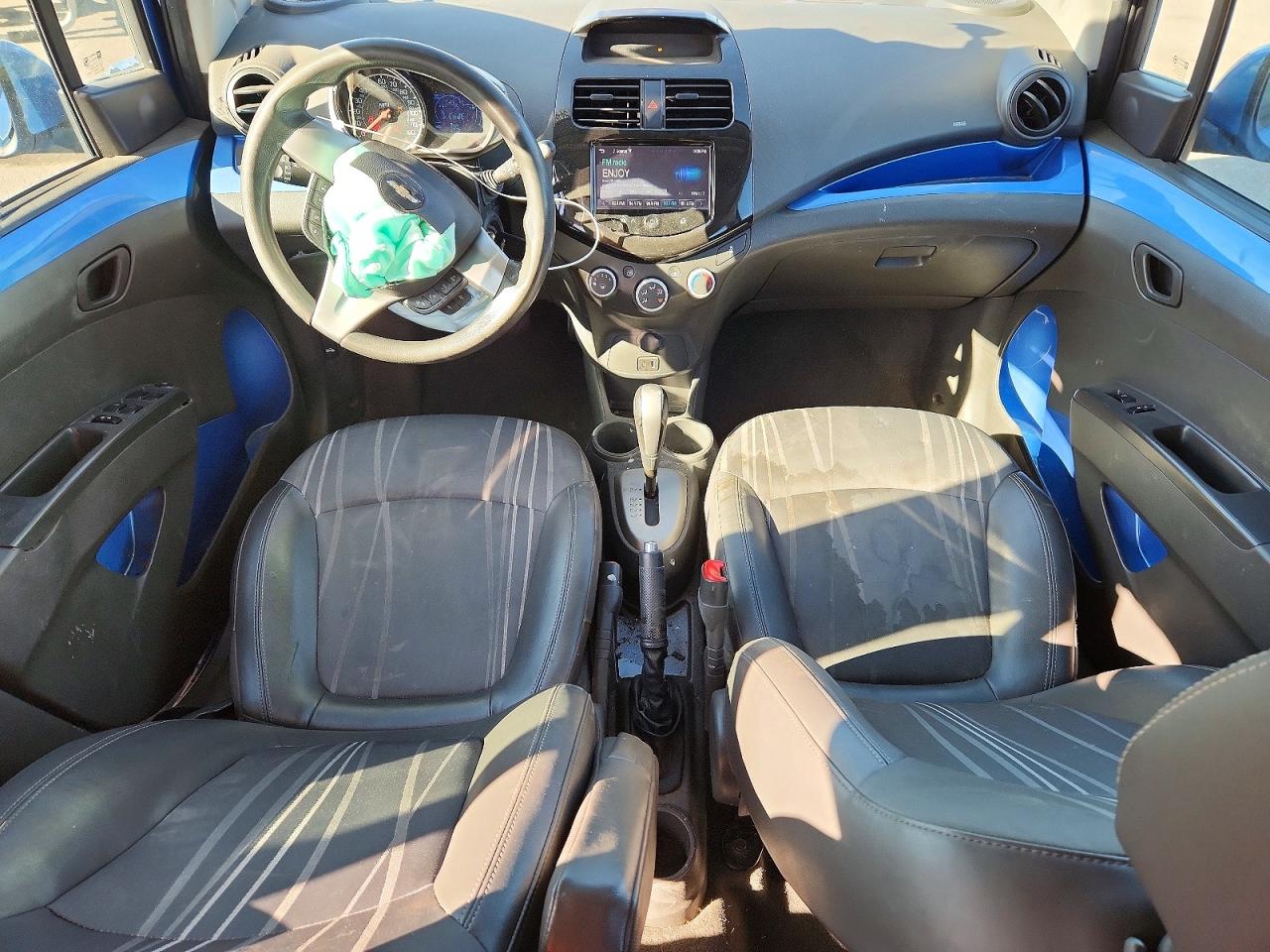 2014 Chevrolet Spark 1lt Blue vin: KL8CD6S94EC560506