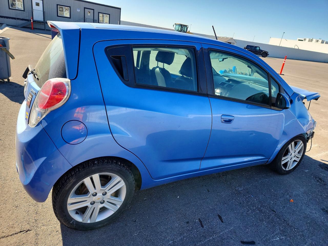 2014 Chevrolet Spark 1lt Blue vin: KL8CD6S94EC560506