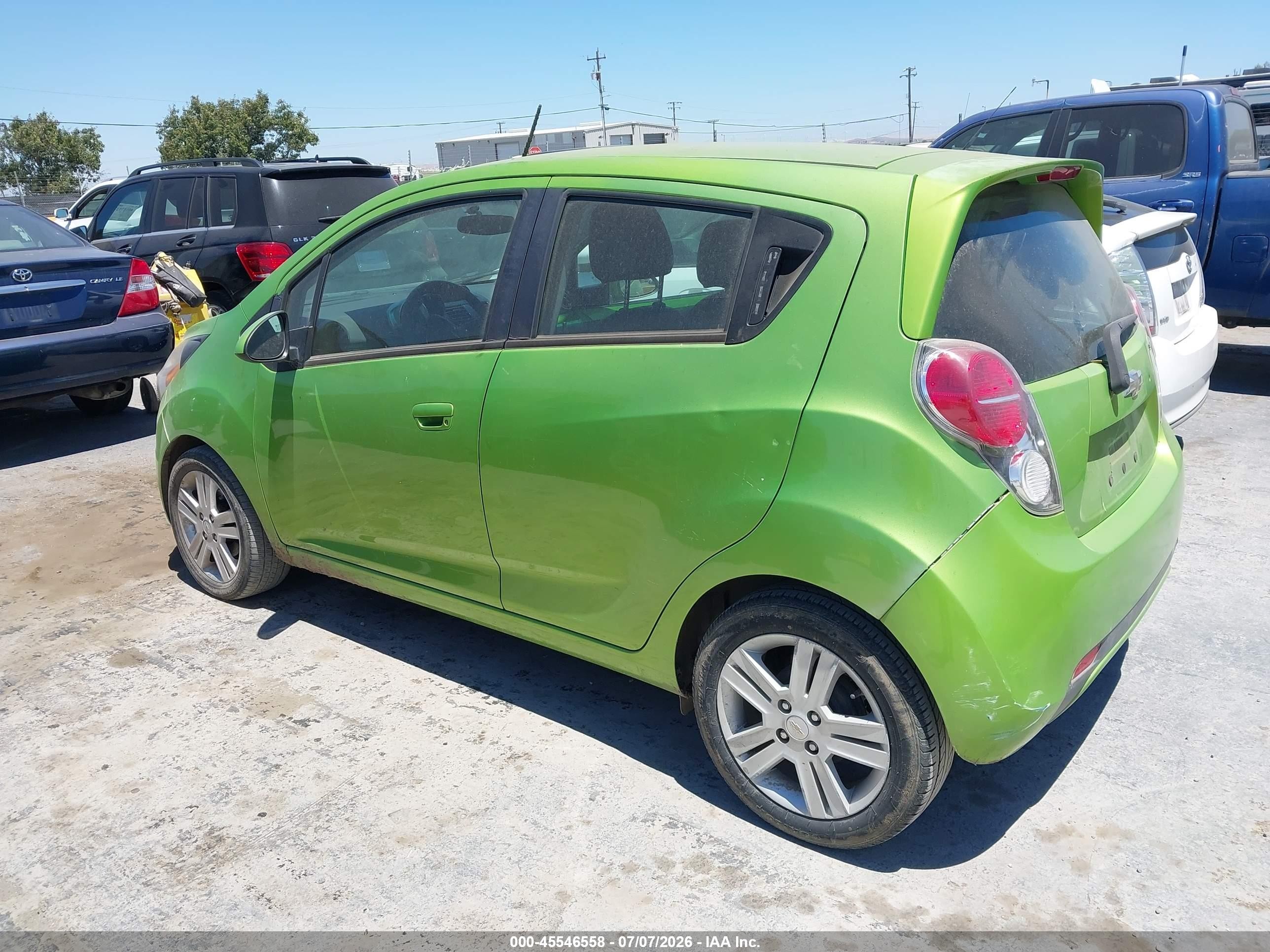 2015 Chevrolet Spark 1lt Cvt Green vin: KL8CD6S94FC716593