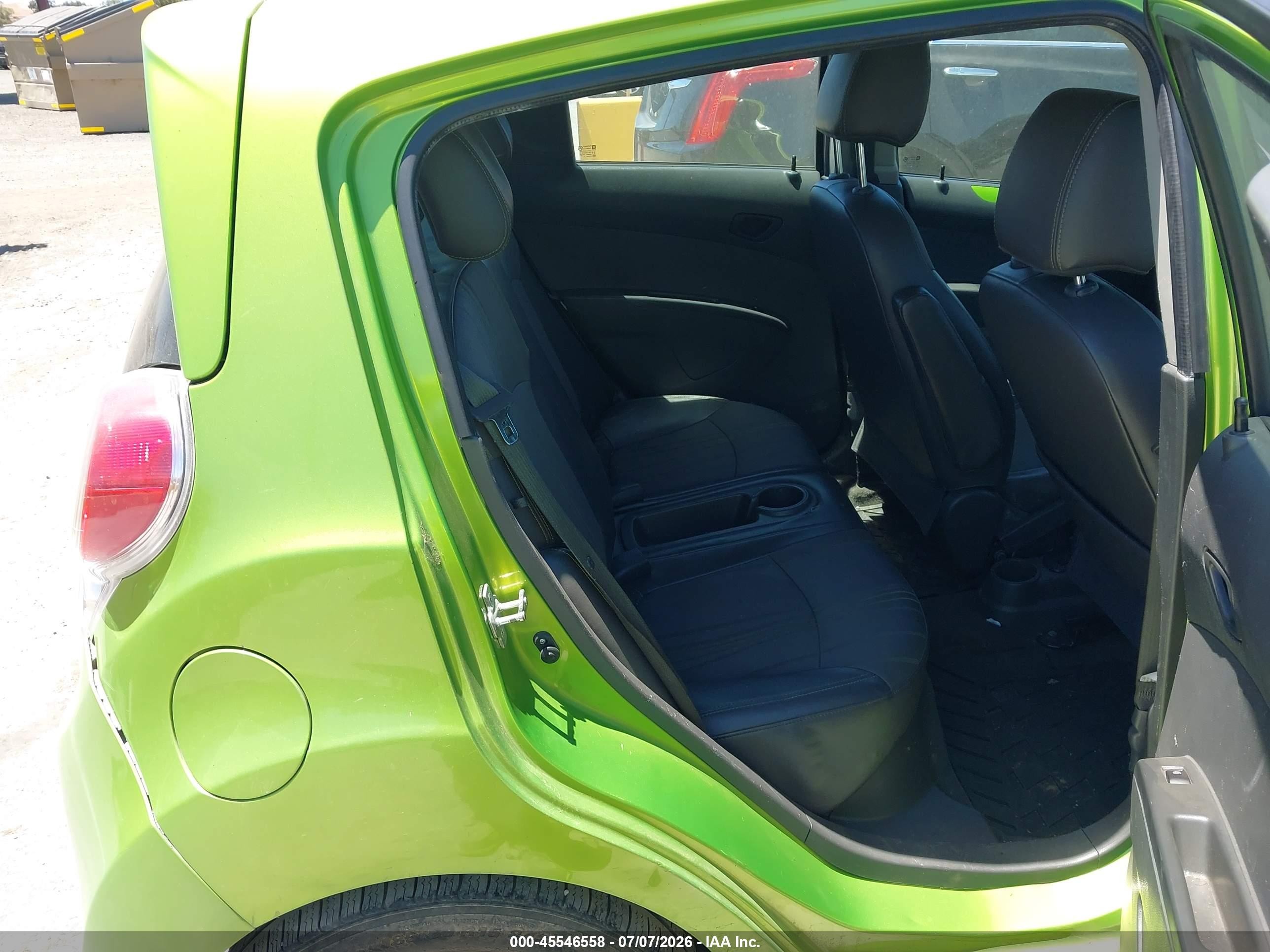 2015 Chevrolet Spark 1lt Cvt Green vin: KL8CD6S94FC716593