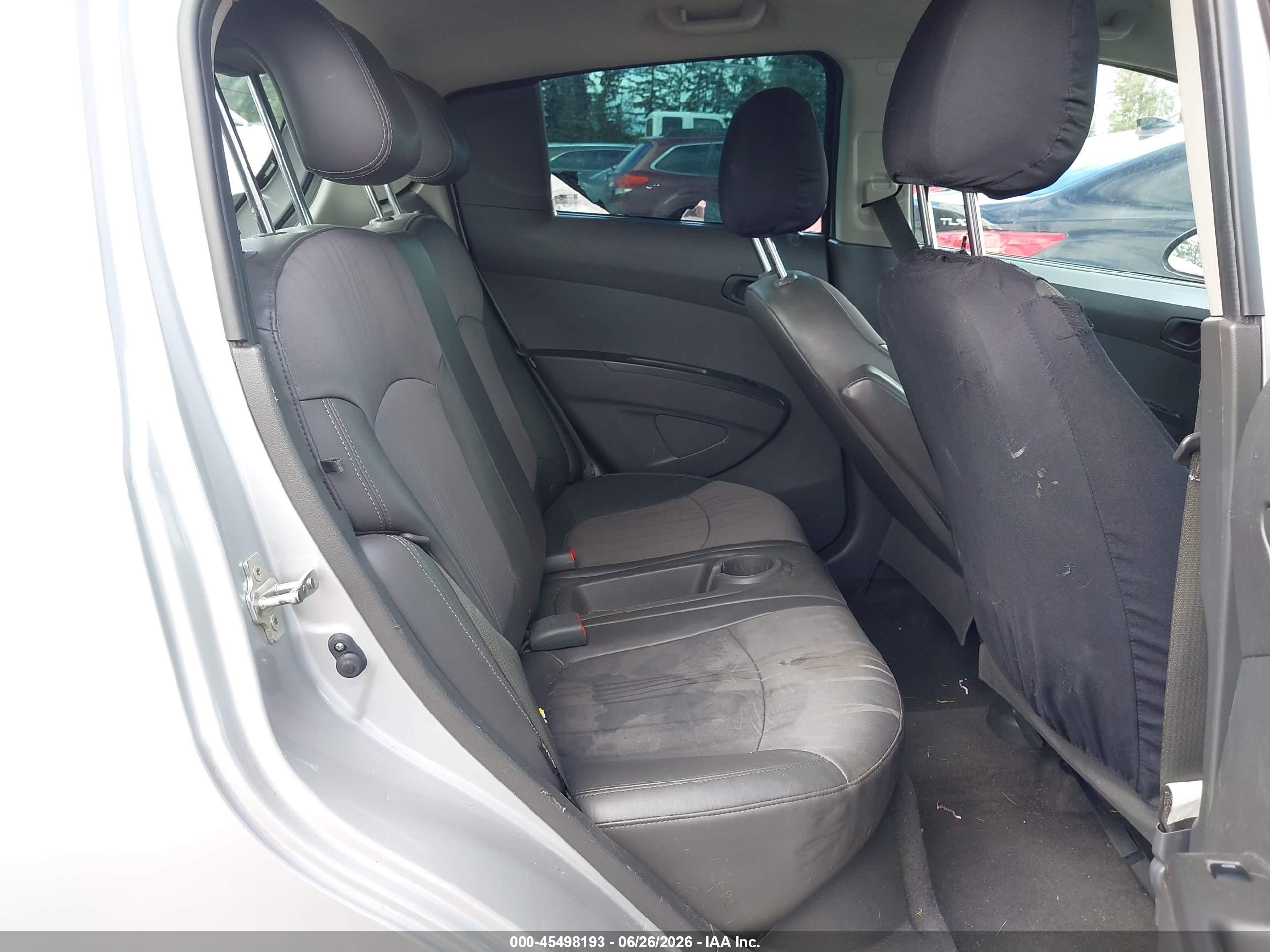 2015 Chevrolet Spark 1lt Cvt Silver vin: KL8CD6S94FC720644