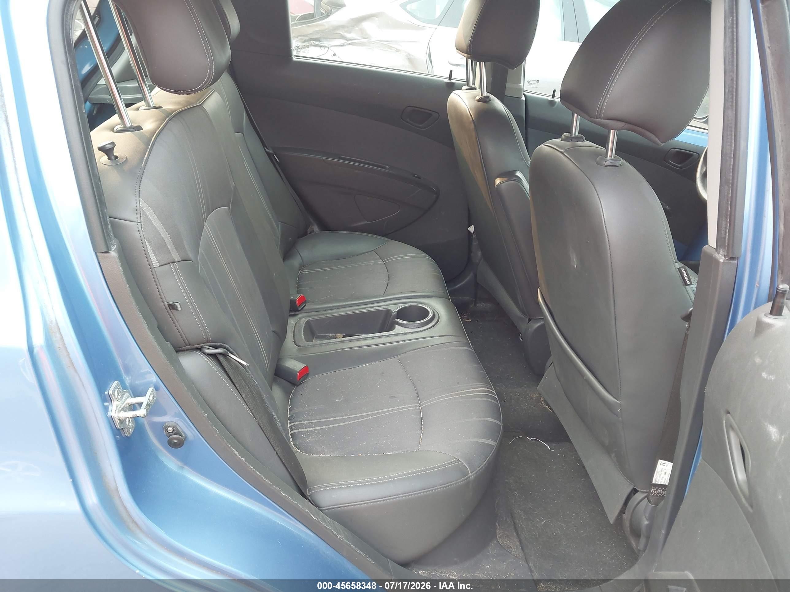 2015 Chevrolet Spark 1lt Cvt Синий vin: KL8CD6S94FC726136
