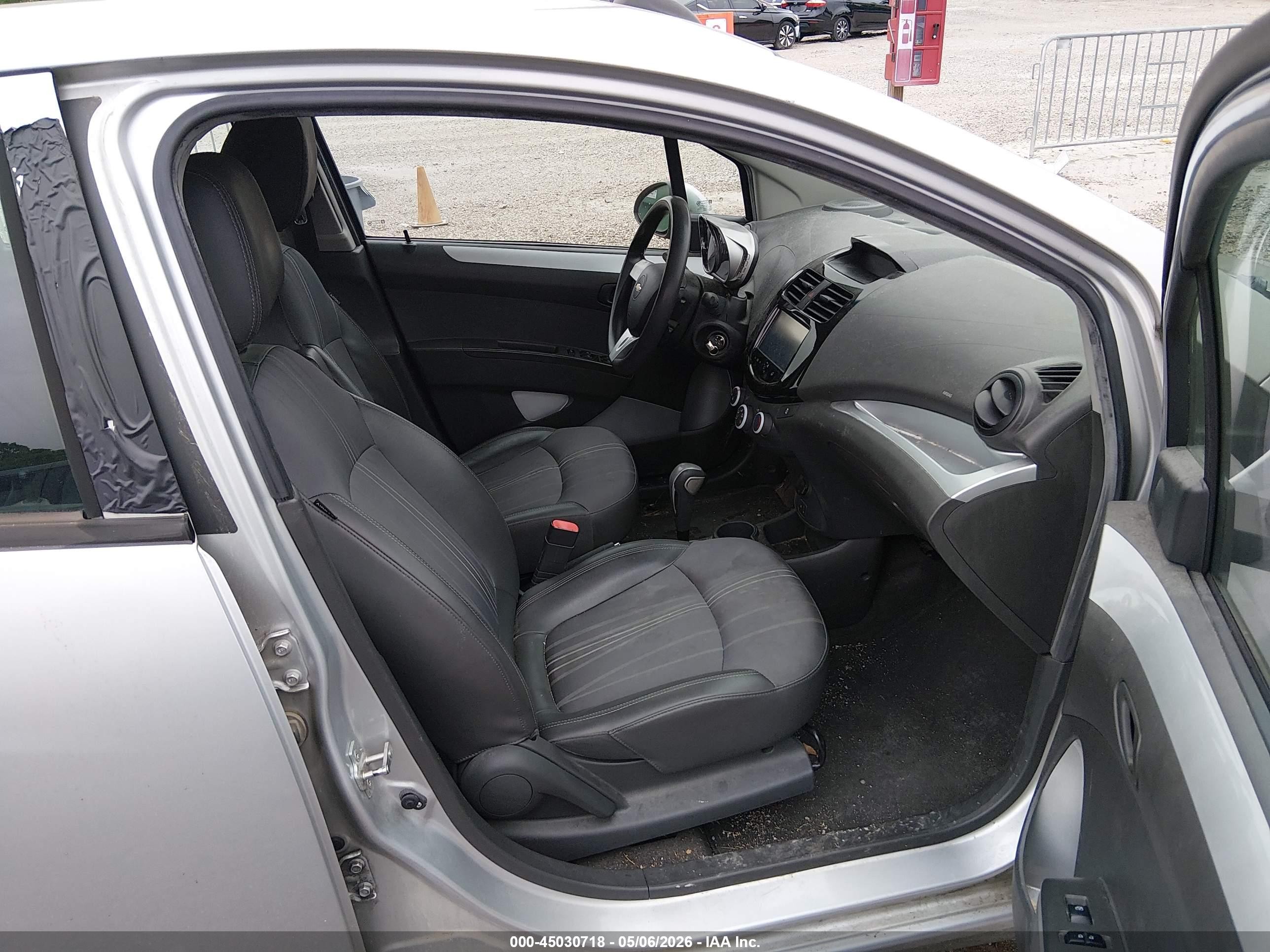 2015 Chevrolet Spark 1lt Cvt Gray vin: KL8CD6S94FC793402