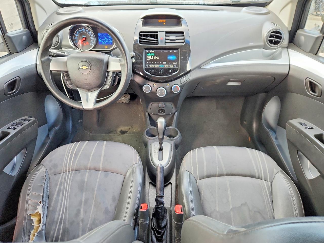 2013 Chevrolet Spark White vin: KL8CD6S95DC567530